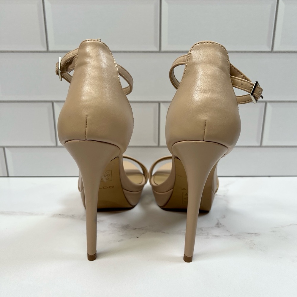 Aldo Stiletto High Heels Beige - Picture 3 of 6